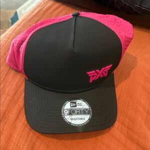 PXG Black and Pink Adjustable Hat